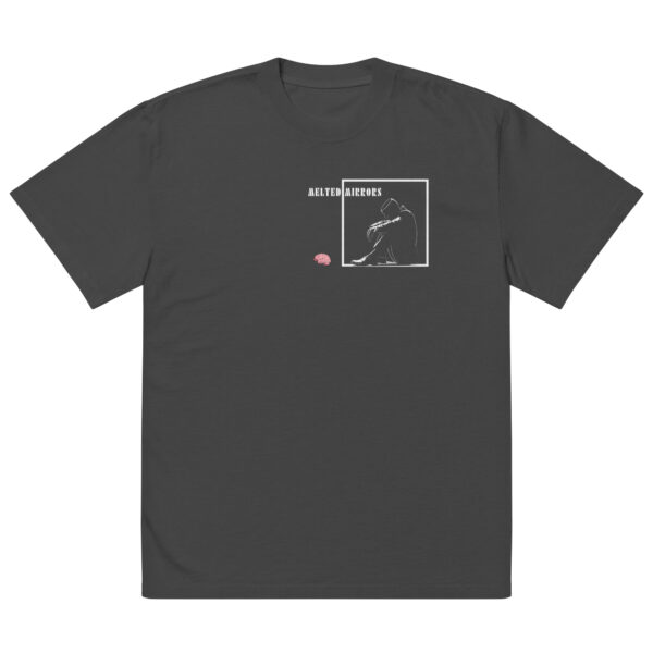 Oversized Melted Mirrors Logo t-shirt